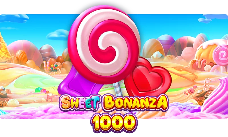 🍭甜蜜翻倍!《Sweet Bonanza 1000》老虎機,狂飆千倍獎金,一轉爆爽!
